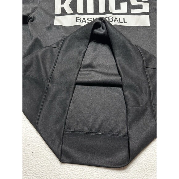 Sacramento Kings Basketball Nike Dri Fit Hoodie Black NBA Logo Men’s Size Small - Picture 5 of 10